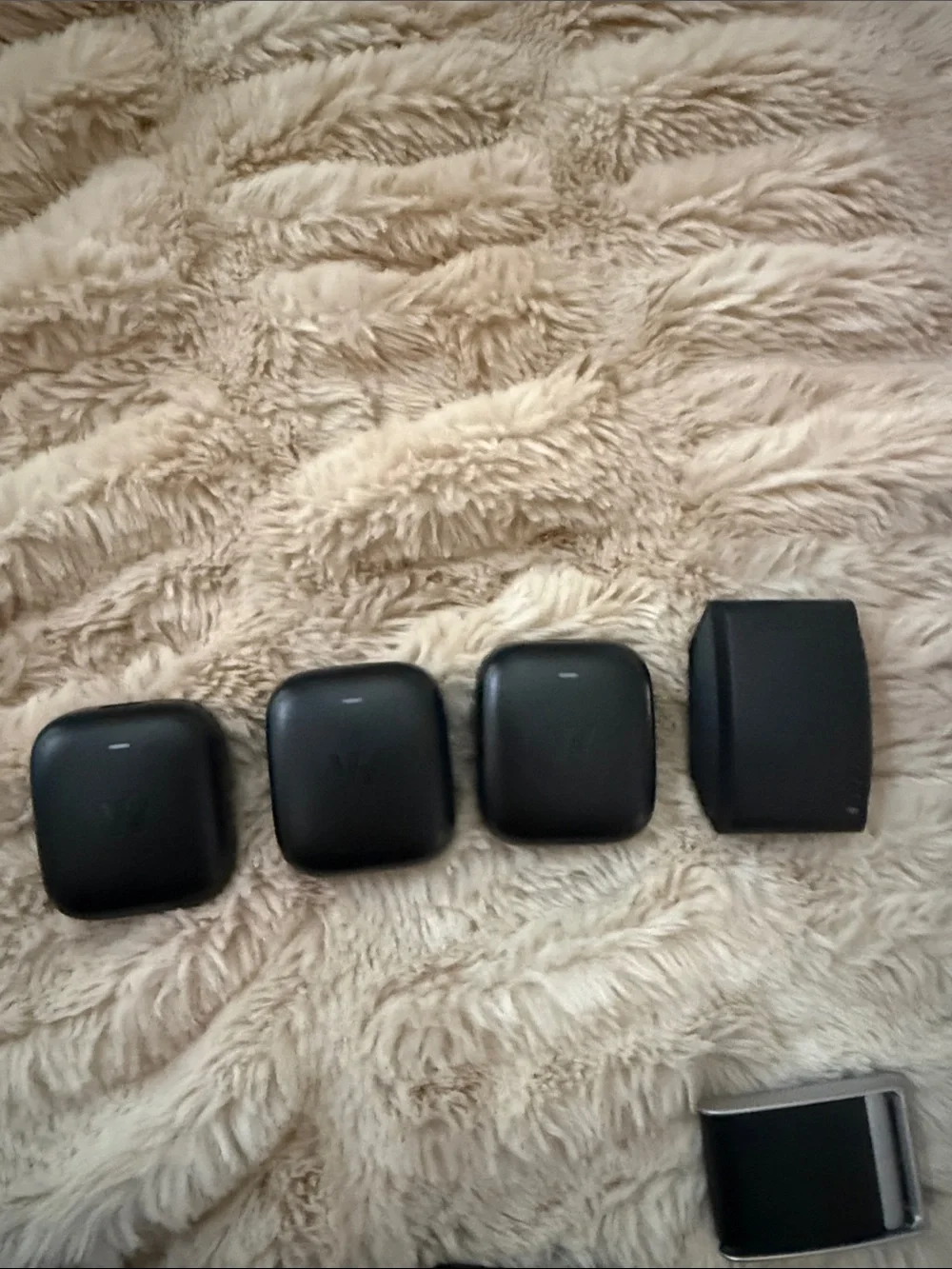 Wireless Fitness Tracker Accessories Set - Black
